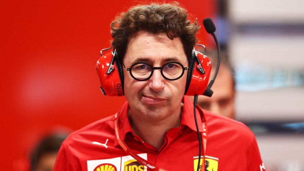 F1 Ferrari Binotto Vasseur