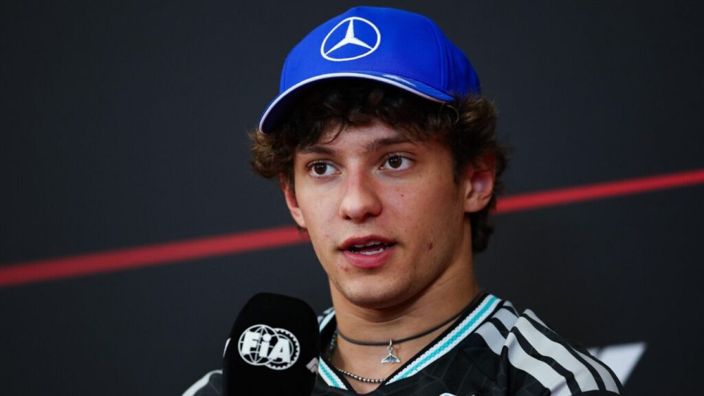 F1 GP Belgio Antonelli Mercedes Kimi Antonelli