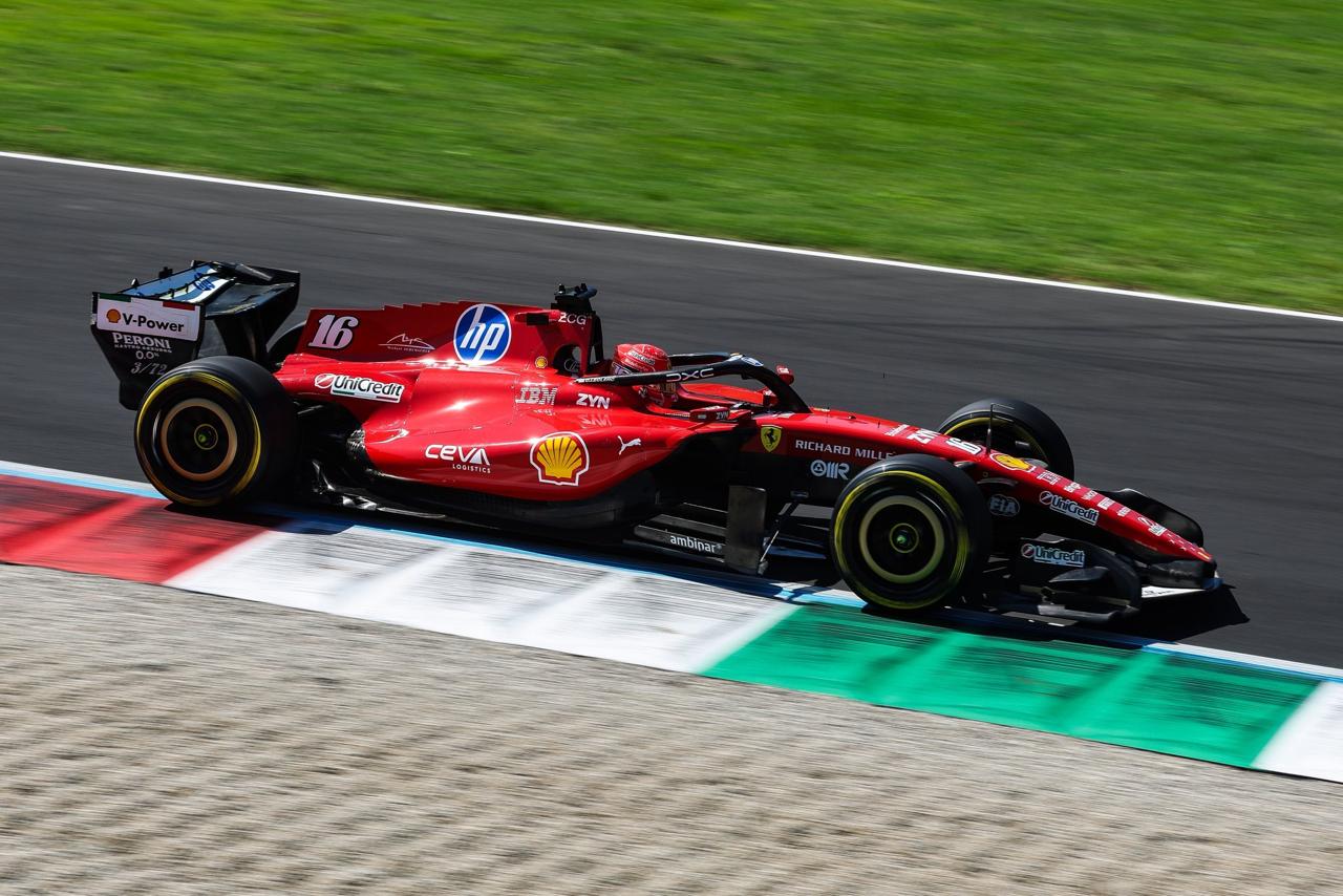 F1 Ferrari GP Monza Leclerc