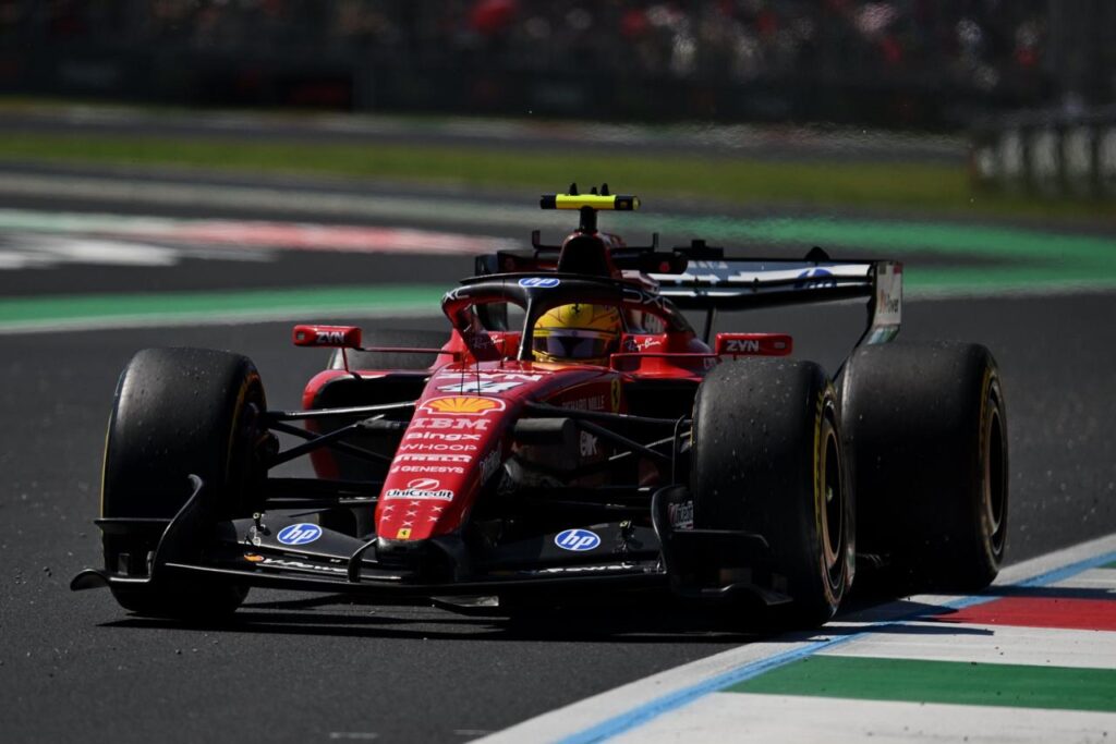 F1 Ferrari GP Monza Hamilton