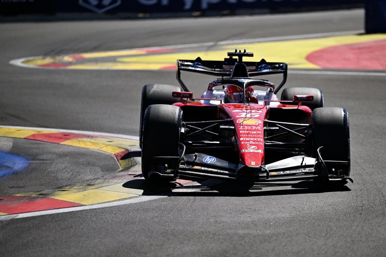 F1 Ferrari GP Spagna Leclerc