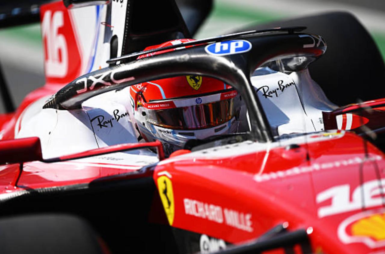F1 GP Baku Leclerc Ferrari
