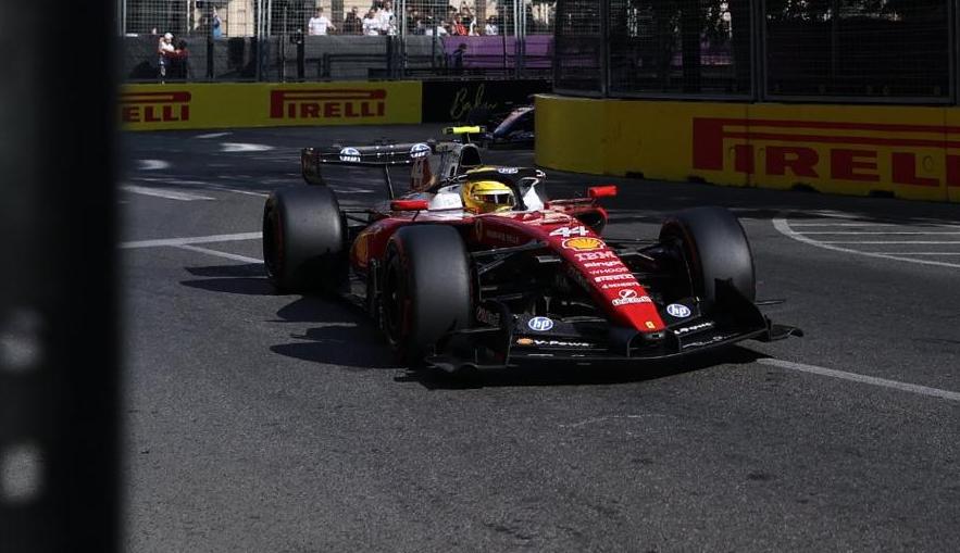 F1 GP Baku Ferrari 