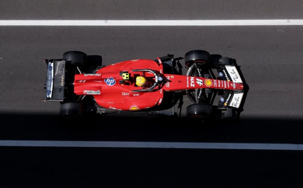 F1 Ferrari GP Monza Hamilton