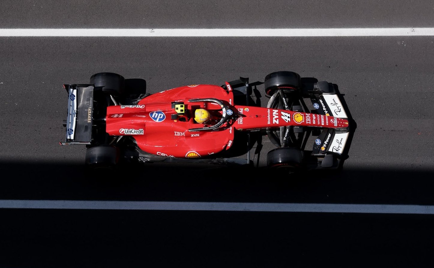F1 Ferrari GP Monza Hamilton