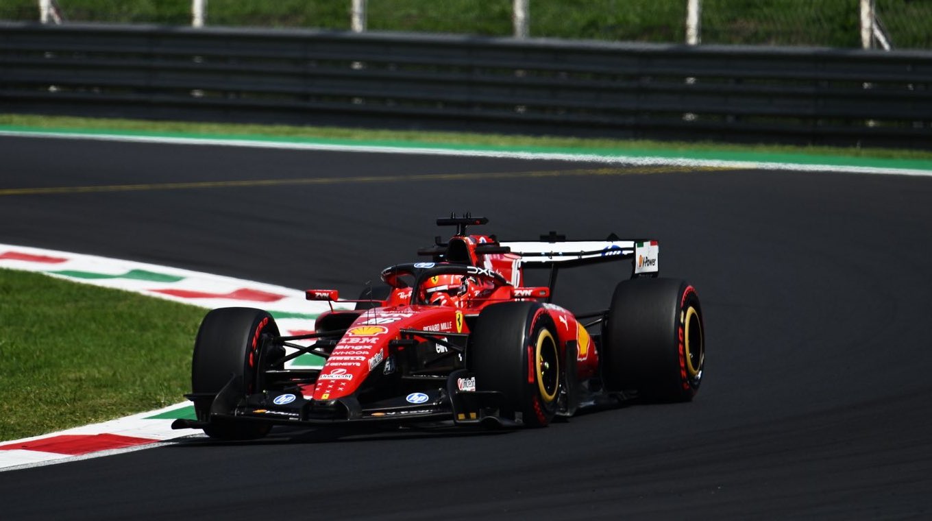 F1 Ferrari Leclerc GP Monza