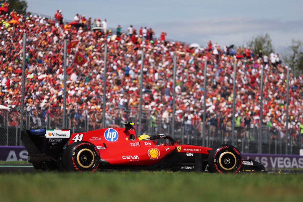 F1 Ferrari GP Monza Hamilton