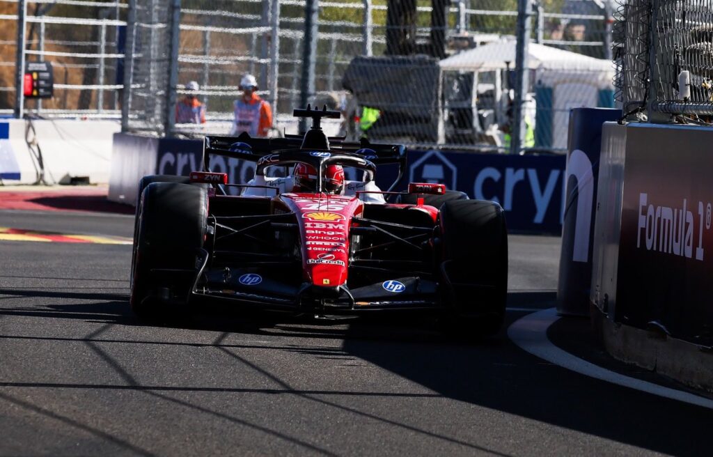 F1 Ferrari Leclerc GP Spagna 