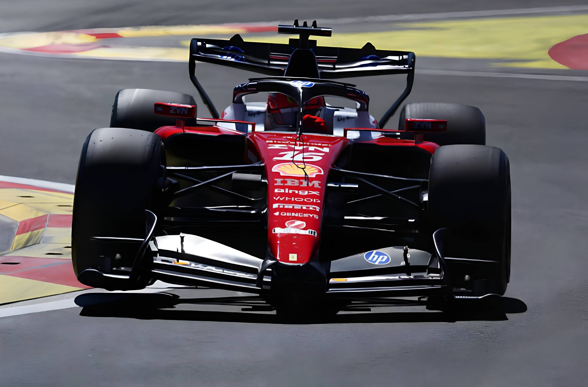 Ferrari F1 GP Spagna Leclerc