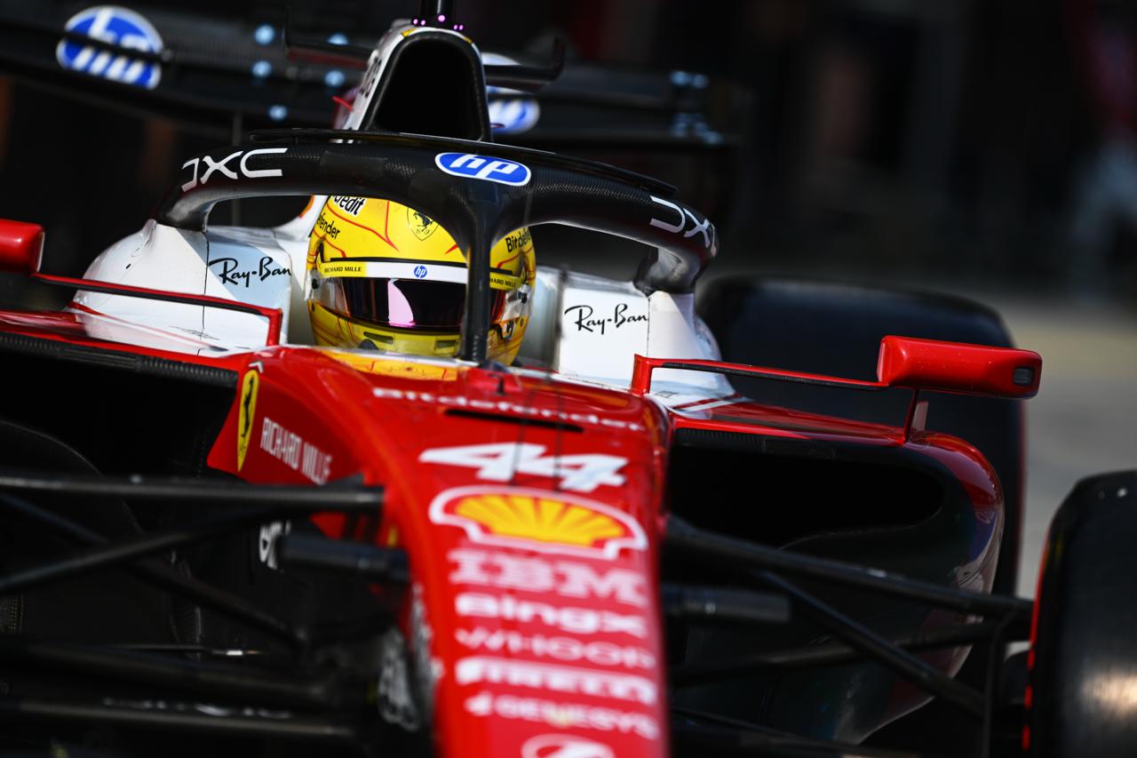 F1 GP Bahrain Ferrari Hamilton 
