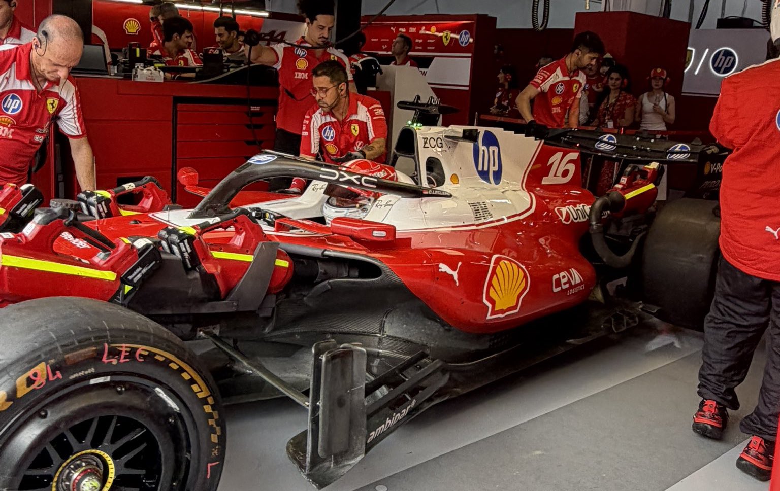F1 GP Bahrain Ferrari Leclerc