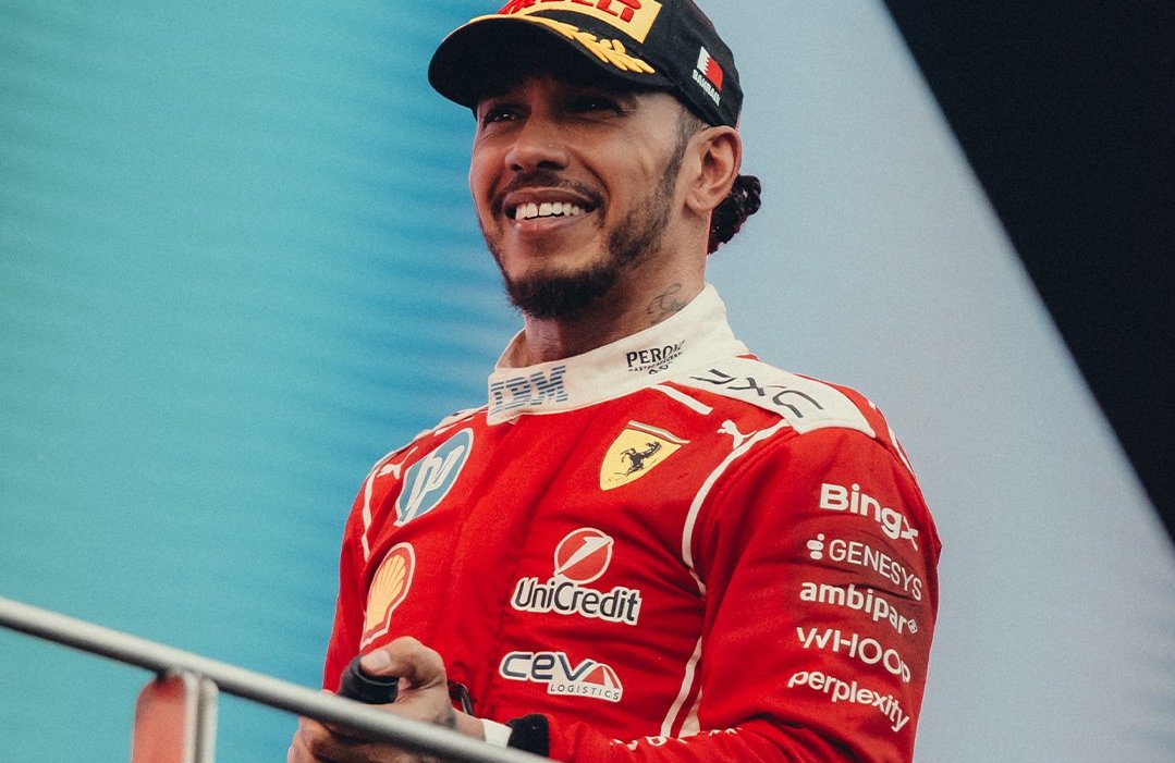 F1 Ferrari Hamilton