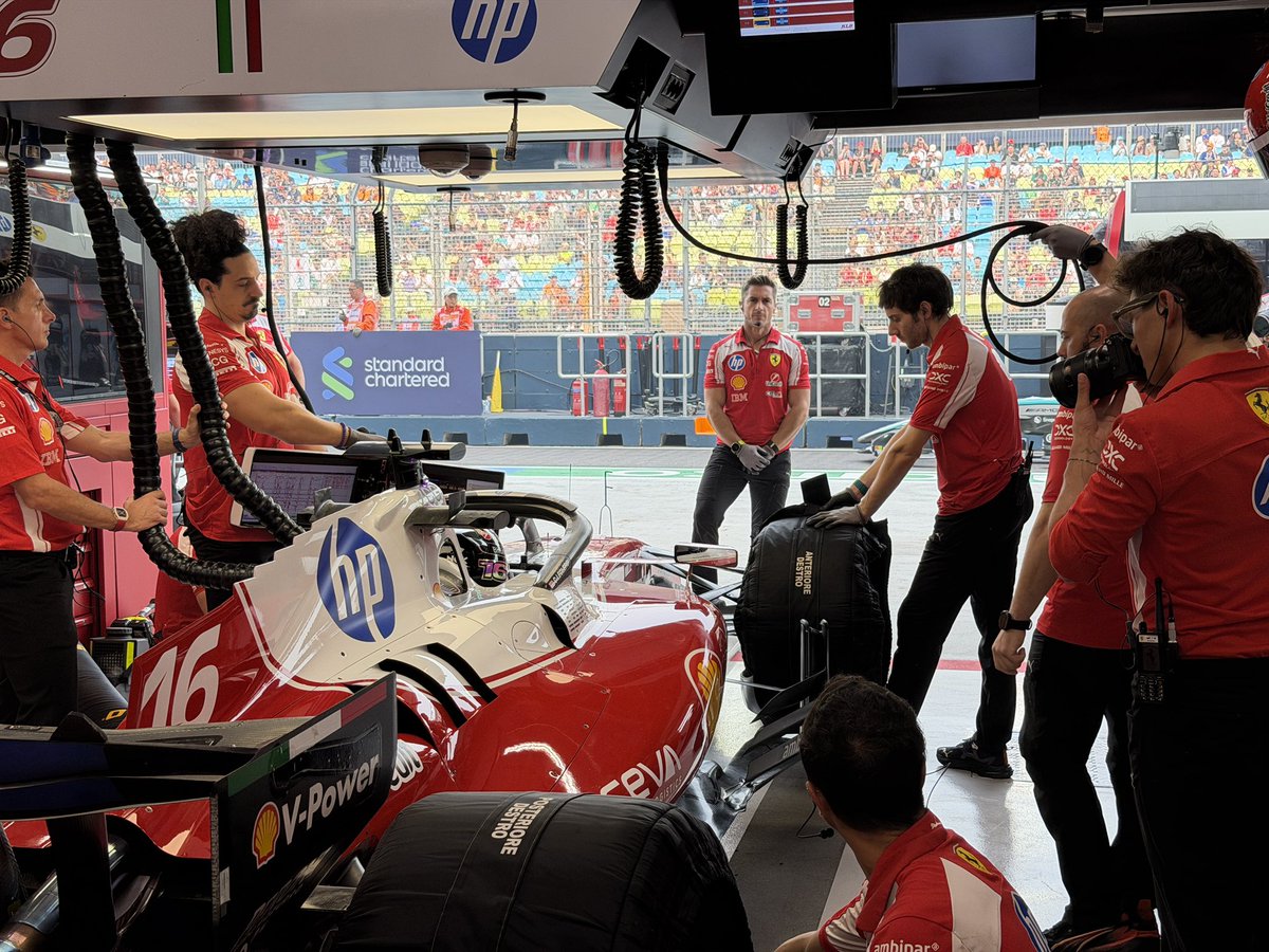 F1 GP Singapore Ferrari Leclerc