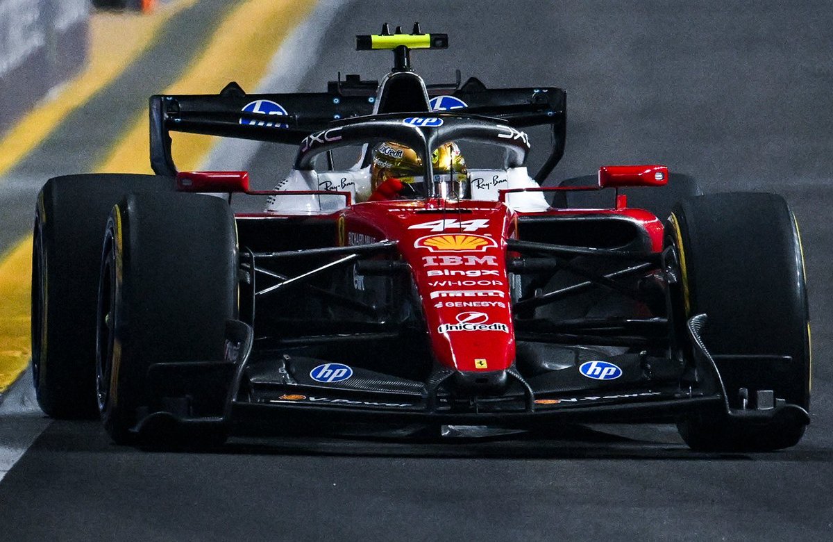 F1 GP Singapore Ferrari Hamilton