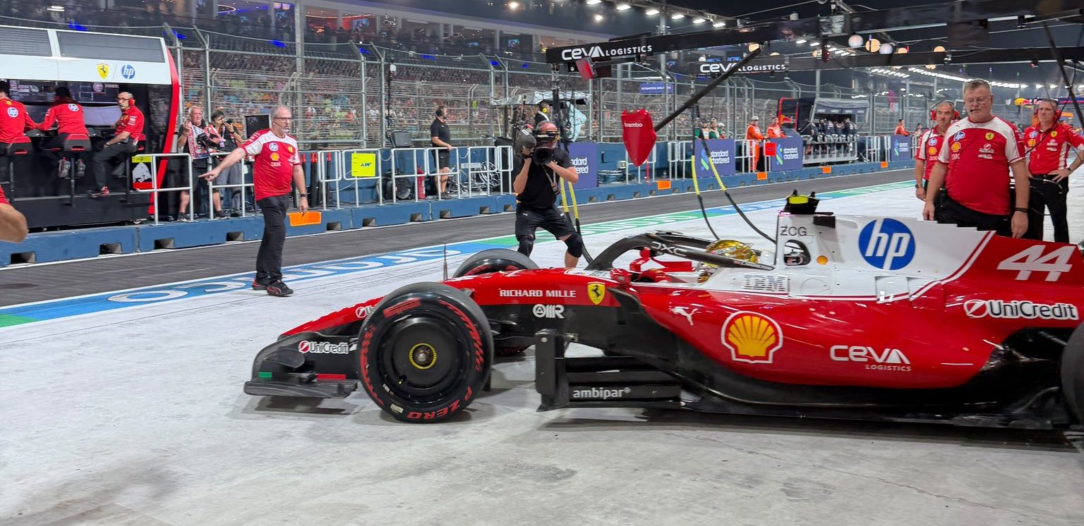 F1 GP singapore Ferrari Hamilton