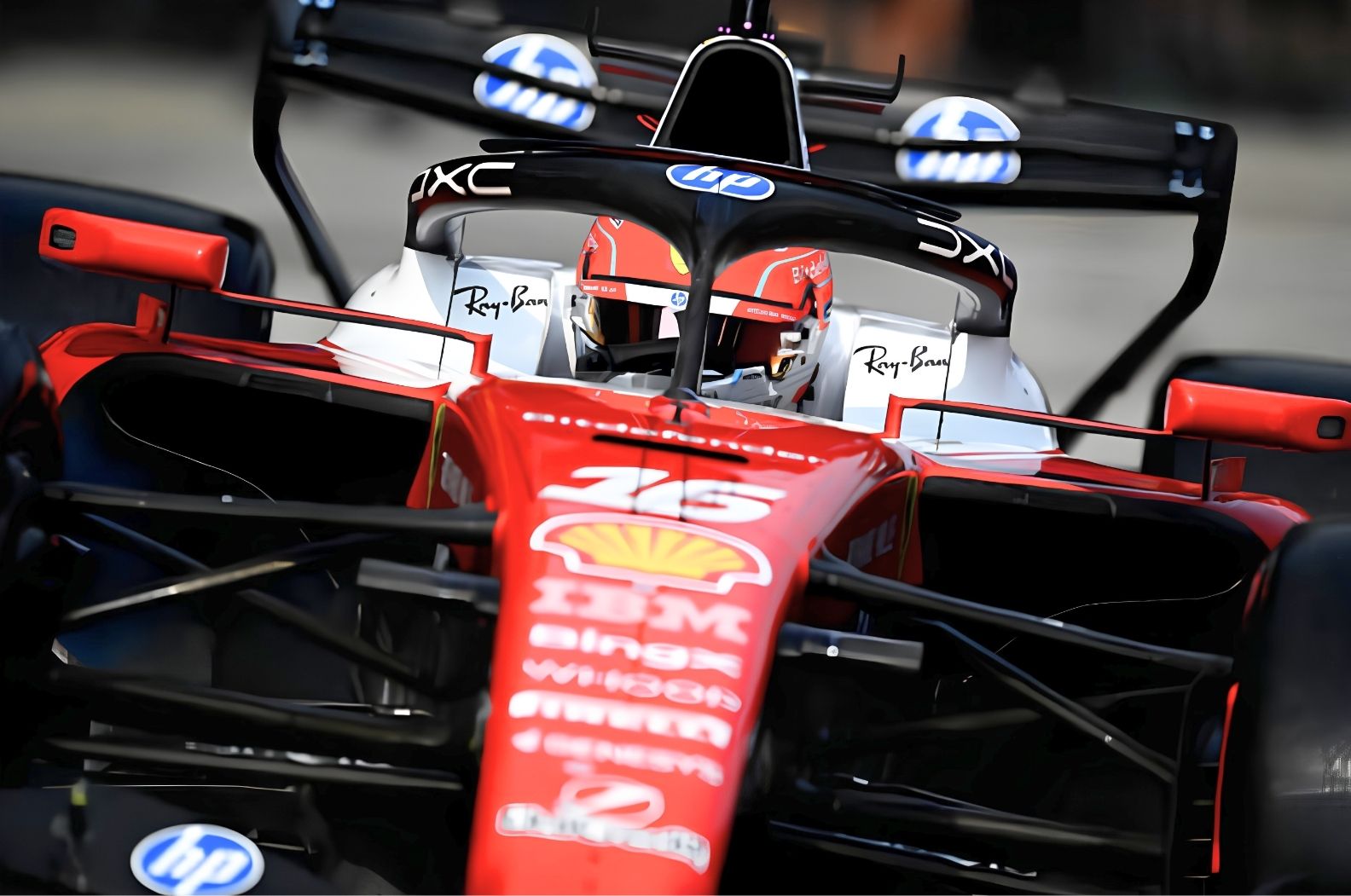 F1 GP Bahrain Ferrari Leclerc