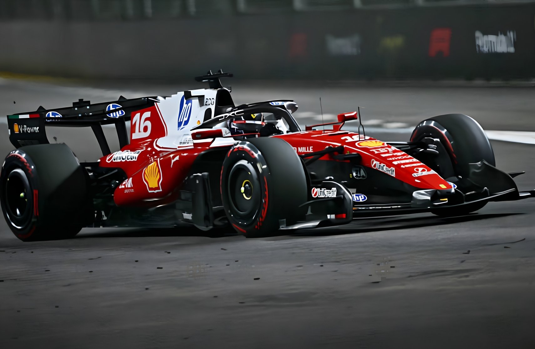 F1 GP Singapore Ferrari Leclerc