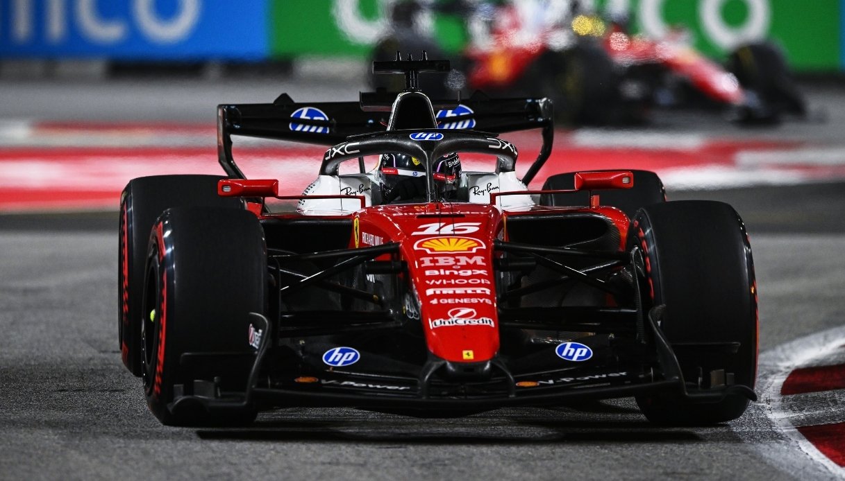 F1 GP Singapore Ferrari