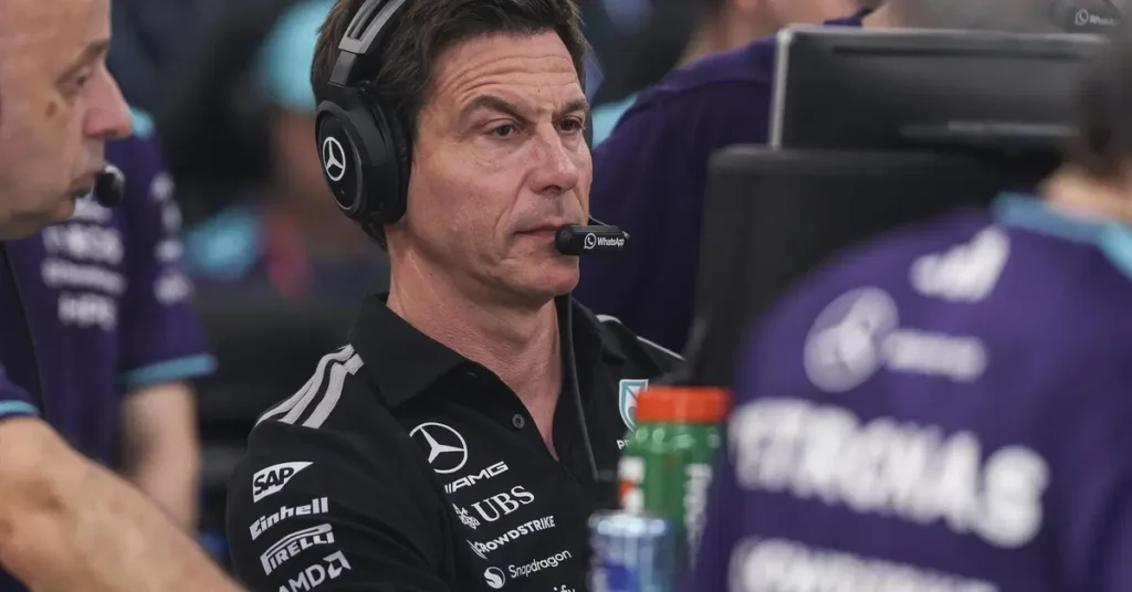 F1 GP Singapore Wolff Antonelli Mercedes 